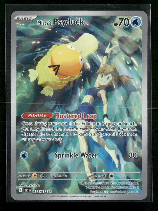 Misty's Psyduck SV10: Destined Rivals #193/182