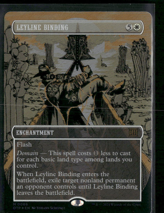 Leyline Binding (Textured Foil) Outlaws of Thunder Junction: Breaking News #66