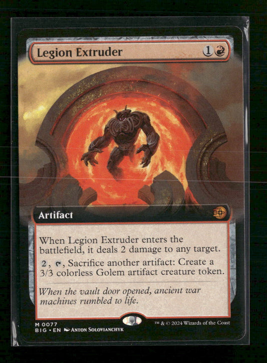 Legion Extruder (Extended Art) Outlaws of Thunder Junction: The Big Score #77