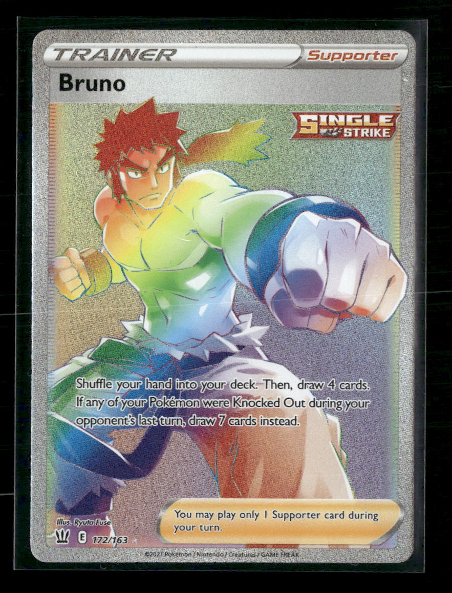 Bruno (Secret) SWSH05: Battle Styles #172/163