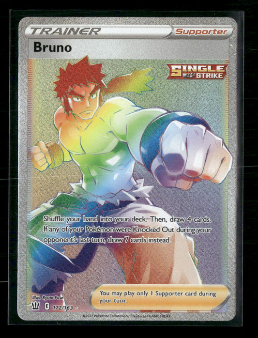 Bruno (Secret) SWSH05: Battle Styles #172/163
