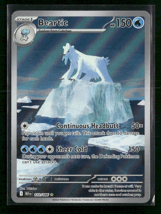 Beartic SV: Black Bolt #110/086