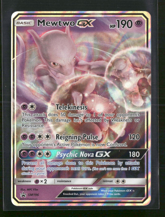 Mewtwo GX SM Promos #SM196