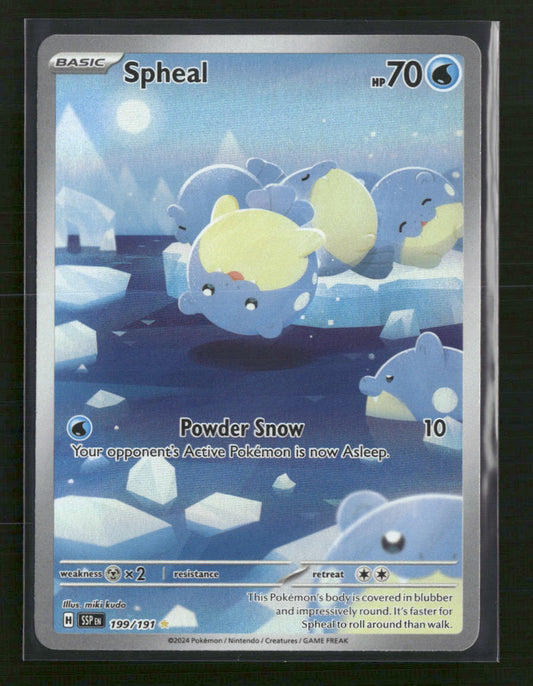 Spheal SV08: Surging Sparks #199/191