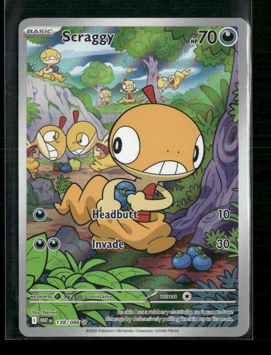 Scraggy SV: White Flare #138/086