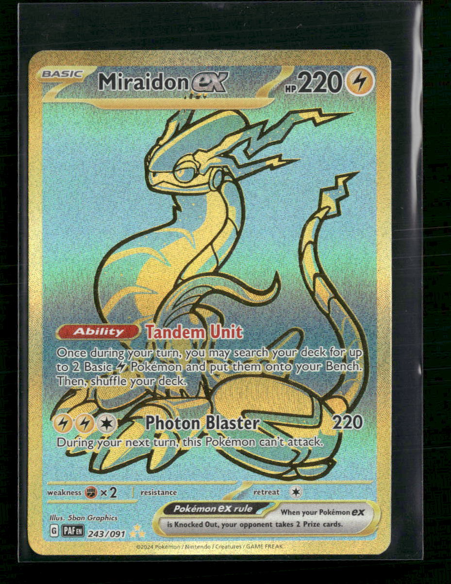 Miraidon ex SV: Paldean Fates #243/091