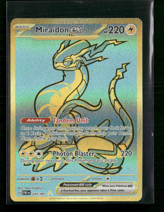 Miraidon ex SV: Paldean Fates #243/091