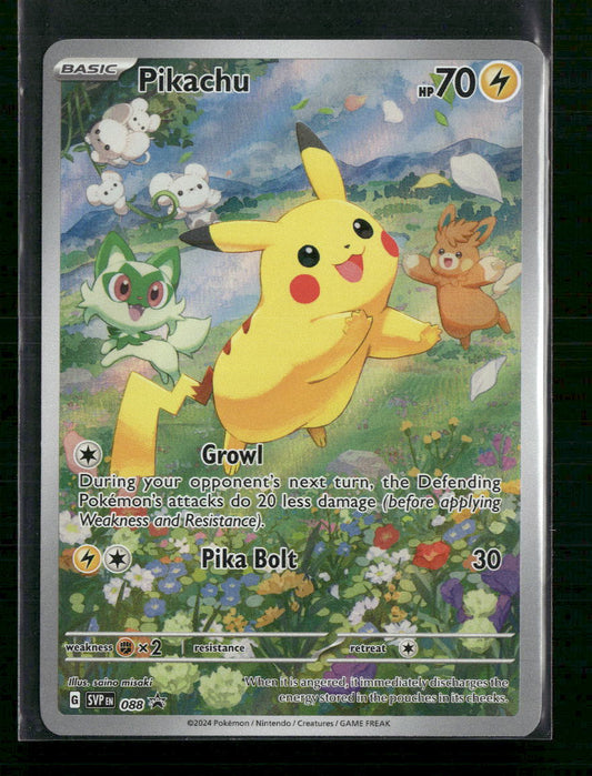 Pikachu SV: Scarlet & Violet Promo Cards #088