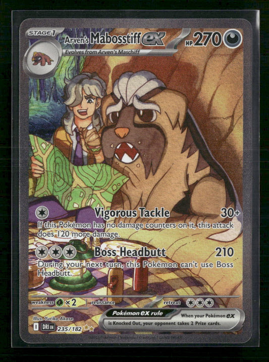 Arven's Mabosstiff ex SV10: Destined Rivals #235/182