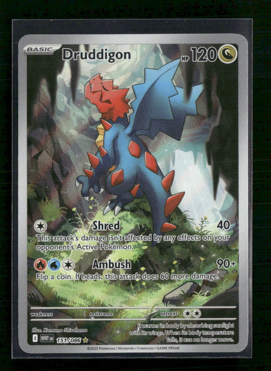 Druddigon SV: White Flare #151/086
