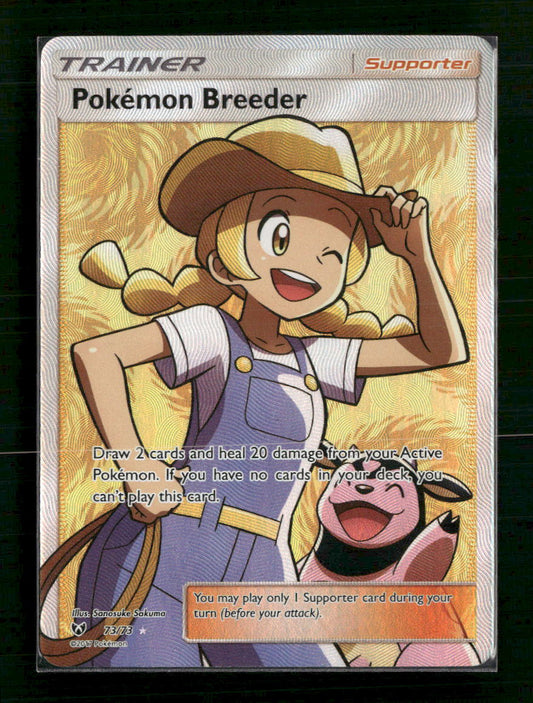 Pokemon Breeder (Full Art) Shining Legends #73/73