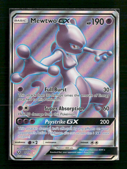 Mewtwo GX (Full Art) Shining Legends #72/73