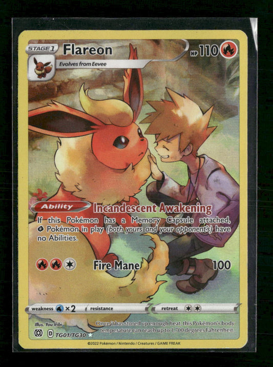 Flareon SWSH09: Brilliant Stars Trainer Gallery #TG01/TG30