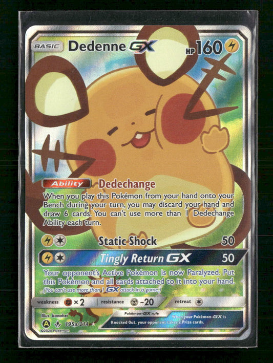 Dedenne GX Alternate Art Promos #195a/214