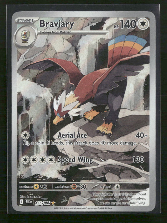 Braviary SV: Black Bolt #155/086