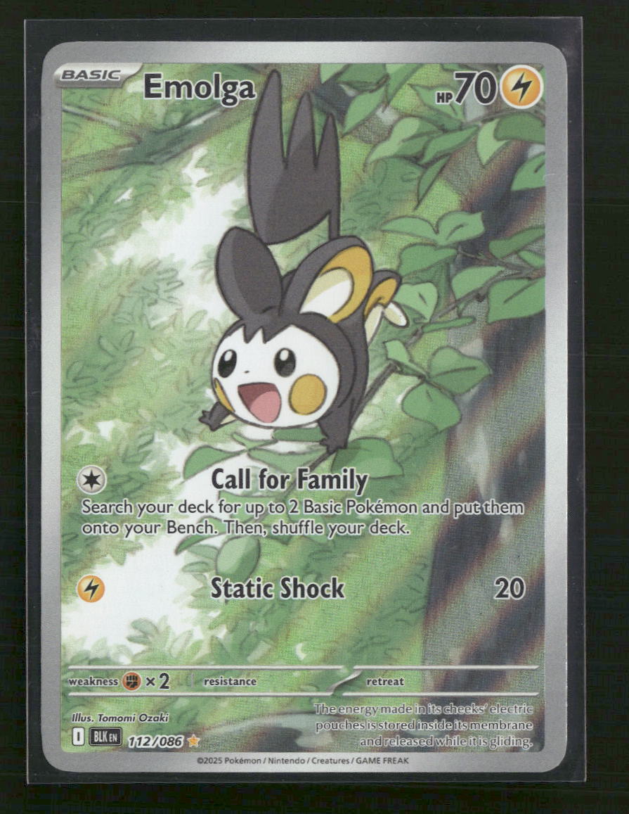 Emolga SV: Black Bolt #112/086