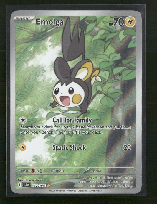 Emolga SV: Black Bolt #112/086