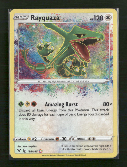 Rayquaza SWSH04: Vivid Voltage #138/185