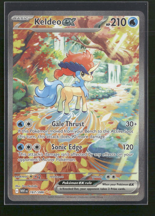 Keldeo ex SV: White Flare #167/086