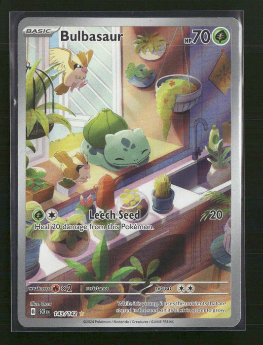Bulbasaur SV07: Stellar Crown #143/142