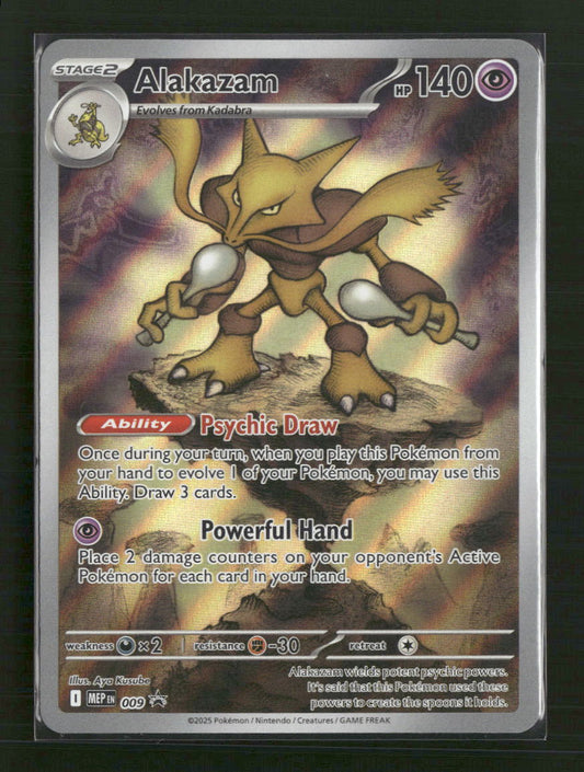 Alakazam - 009 - ME: Mega Evolution Promo (MEP)