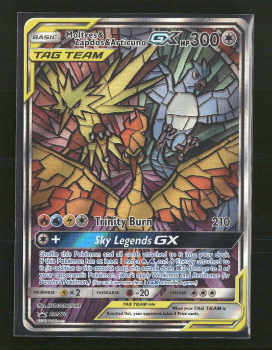 Moltres & Zapdos & Articuno GX SM Promos #SM210