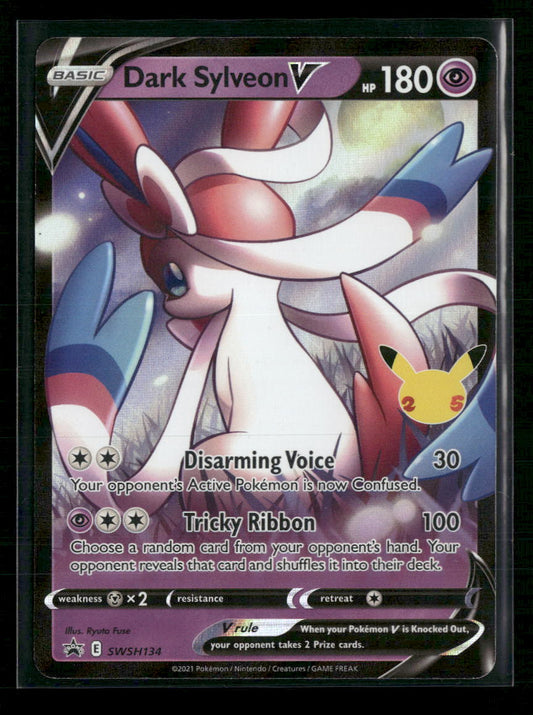 Dark Sylveon V SWSH: Sword & Shield Promo Cards #SWSH134