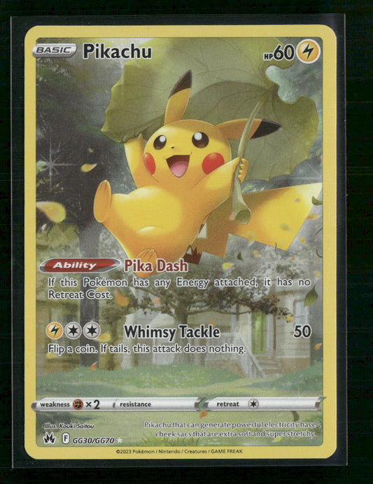 Pikachu Crown Zenith: Galarian Gallery #GG30/GG70
