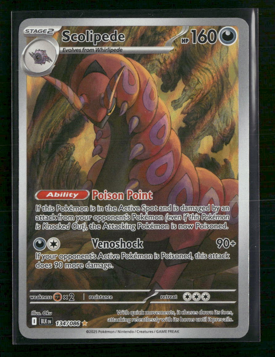 Scolipede SV: Black Bolt #134/086