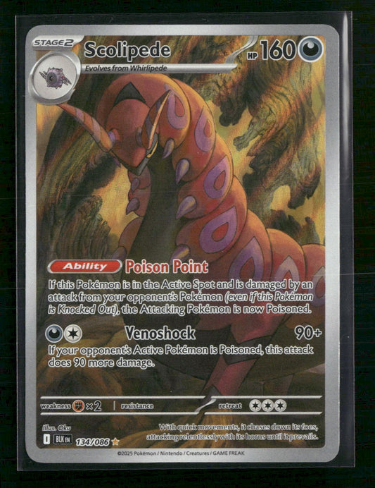 Scolipede SV: Black Bolt #134/086