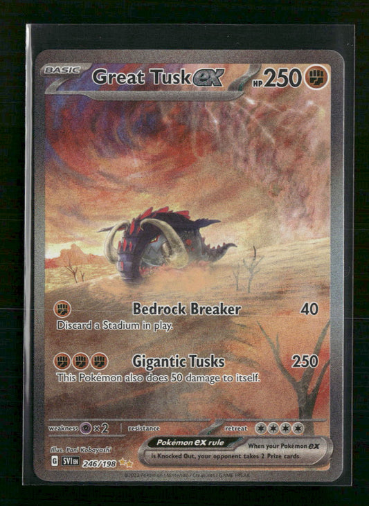 Great Tusk ex SV01: Scarlet & Violet Base Set #246/198