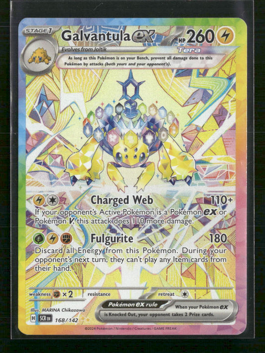 Galvantula ex SV07: Stellar Crown #168/142
