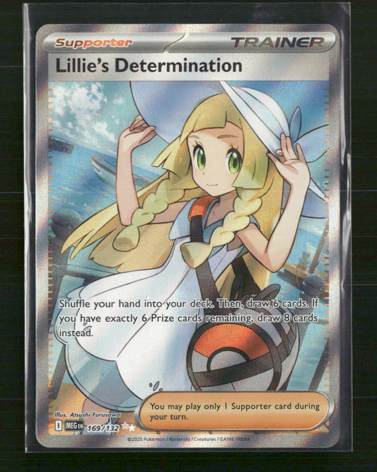 Lillie's Determination - 169/132 - ME01: Mega Evolution (MEG)