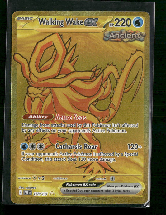 Walking Wake ex SV: Prismatic Evolutions #178/131