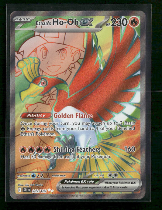 Ethan's Ho-Oh ex SV10: Destined Rivals #209/182