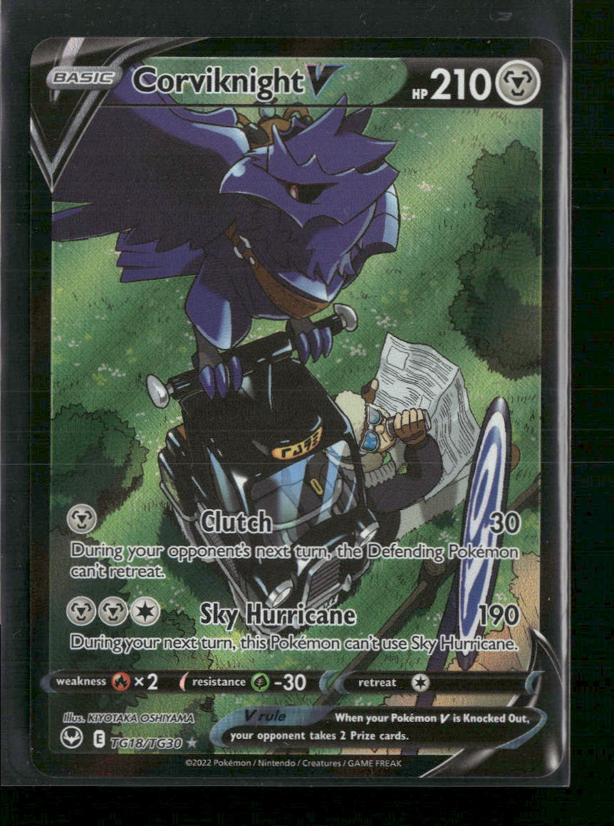 Corviknight V SWSH12: Silver Tempest Trainer Gallery #TG18/TG30