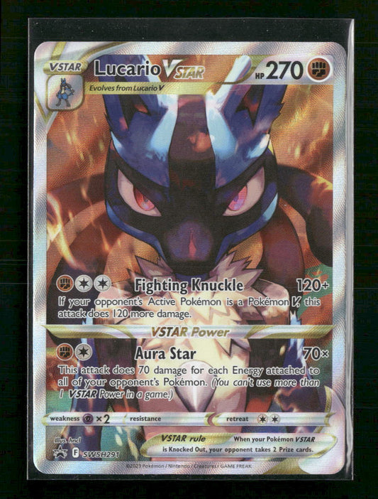 Lucario VSTAR SWSH: Sword & Shield Promo Cards #SWSH291