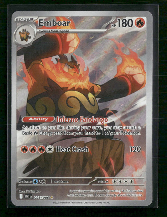 Emboar SV: White Flare #098/086