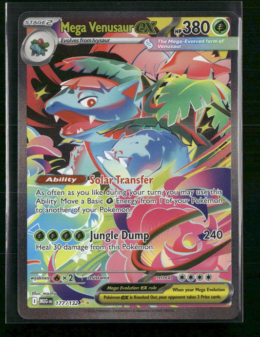 Mega Venusaur ex - 177/132 - ME01: Mega Evolution (MEG)