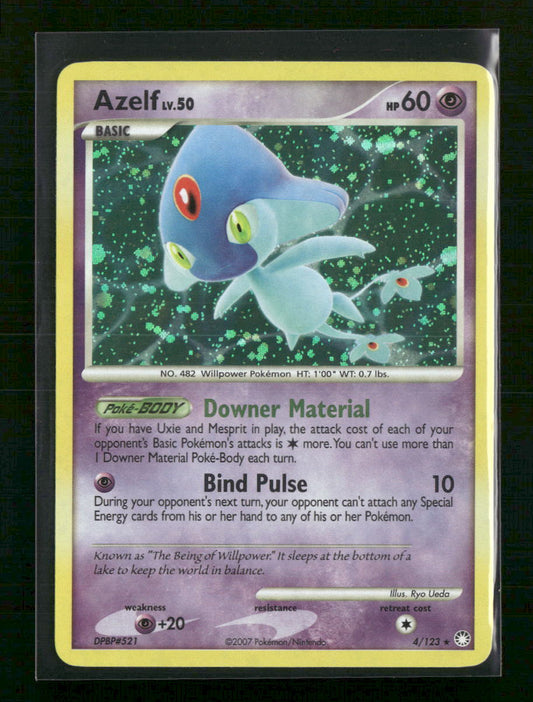 Azelf Mysterious Treasures #4/123