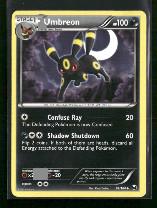 Umbreon (61) Dark Explorers #61/108