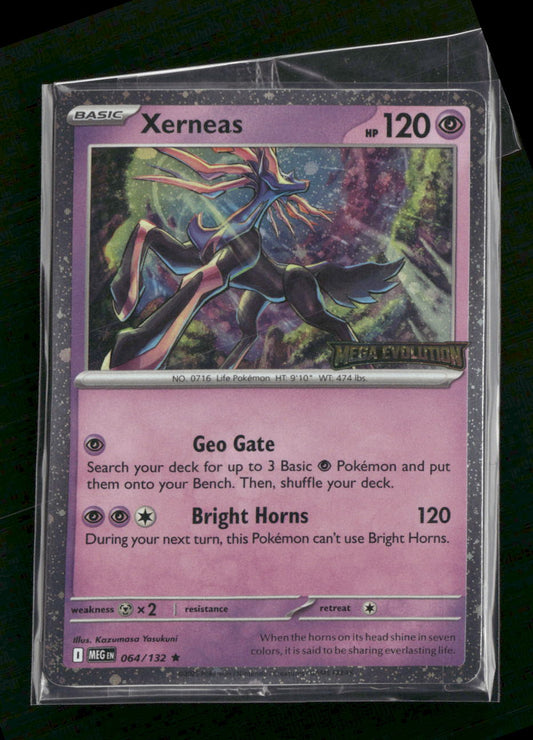 Xerneas (Mega Evolution Stamped) - Miscellaneous Cards & Products (MCAP)