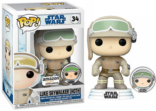 Luke Skywalker (w/ Pin, Hoth) 34 - Amazon Exclusive