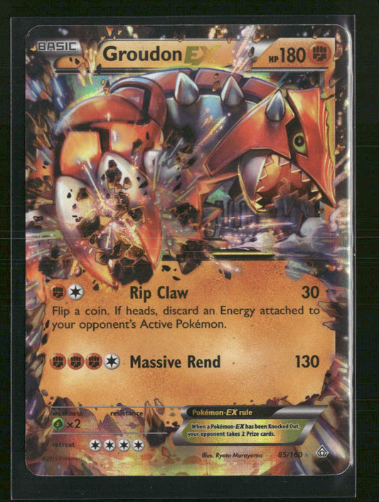 XY - Primal Clash Groudon EX #85/160