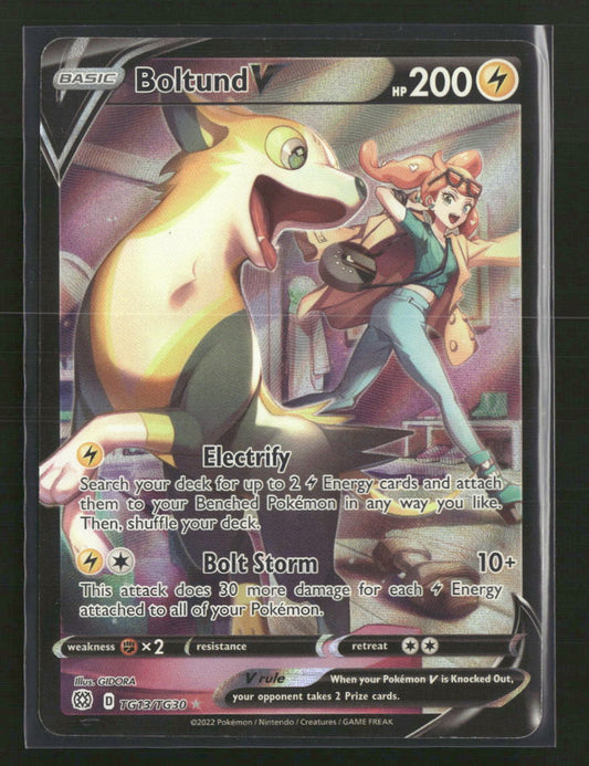 SWSH09: Brilliant Stars Trainer Gallery Boltund V #TG13/TG30