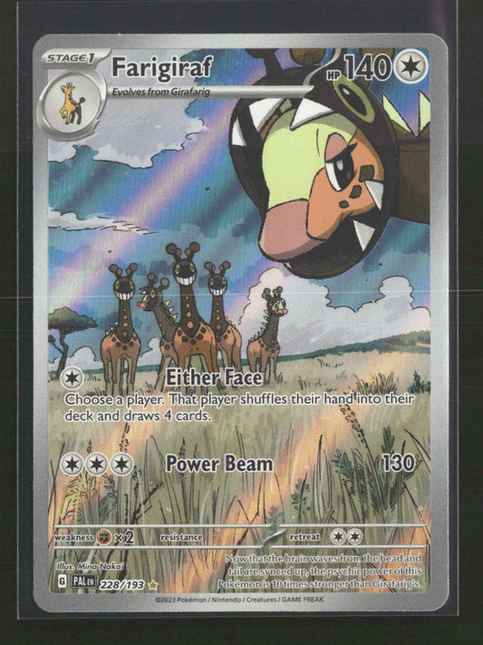 SV02: Paldea Evolved Farigiraf #228/193