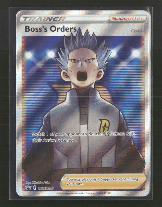 SWSH: Sword & Shield Promo Cards Boss's Orders (Full Art) #SWSH251