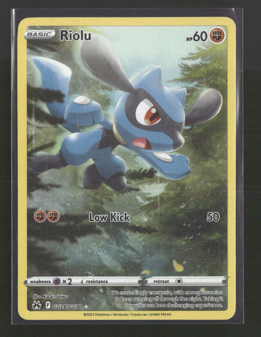 Crown Zenith: Galarian Gallery Riolu #GG26/GG70