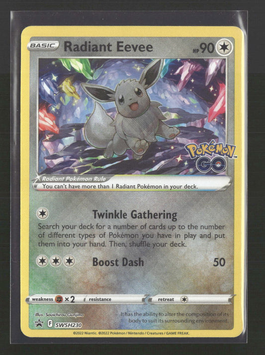 SWSH: Sword & Shield Promo Cards Radiant Eevee #SWSH230