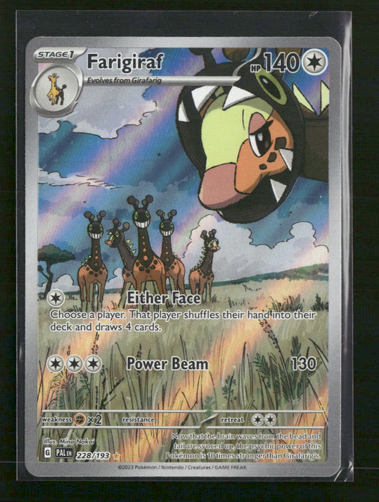 SV02: Paldea Evolved Farigiraf #228/193